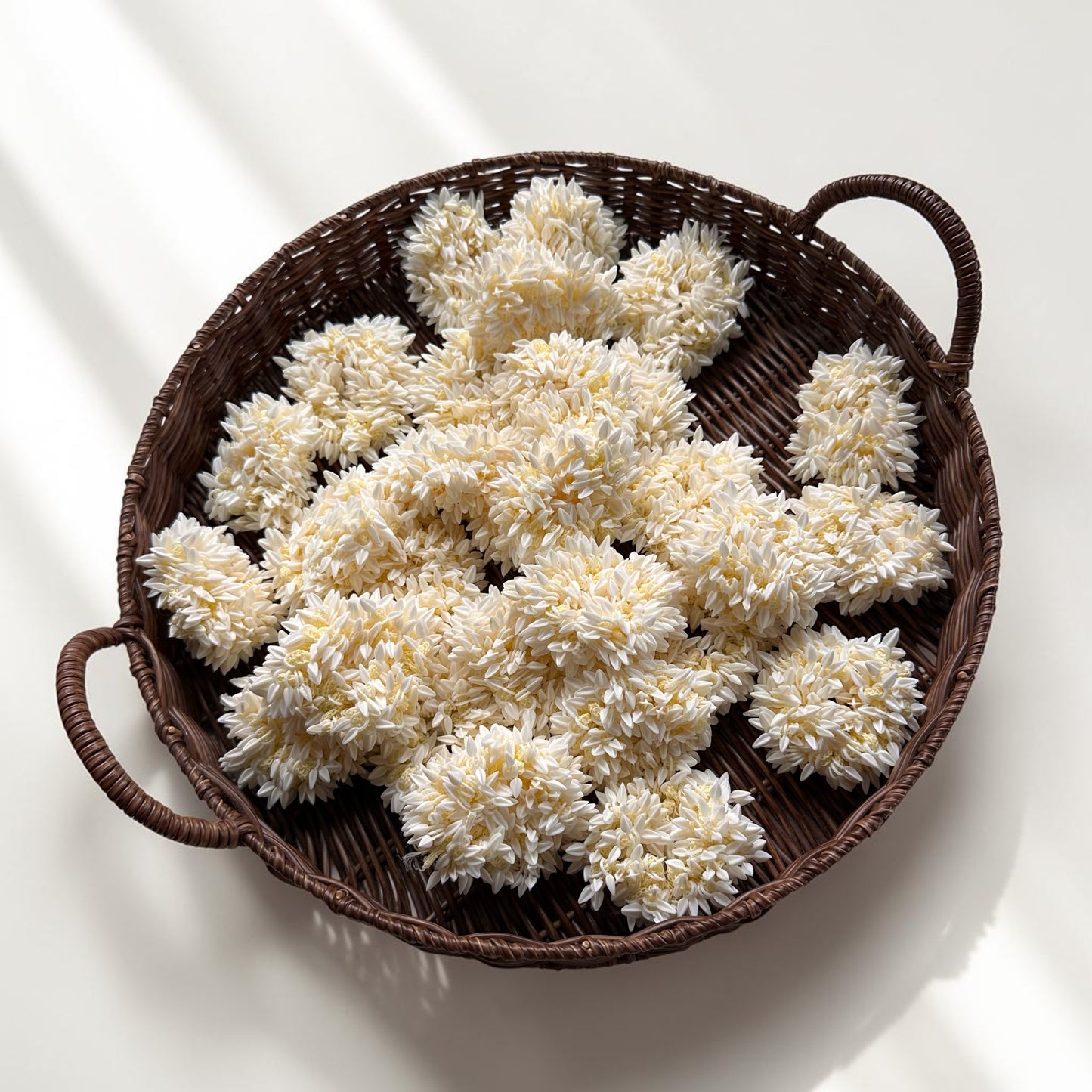Onam Mullapoo Scrunchies