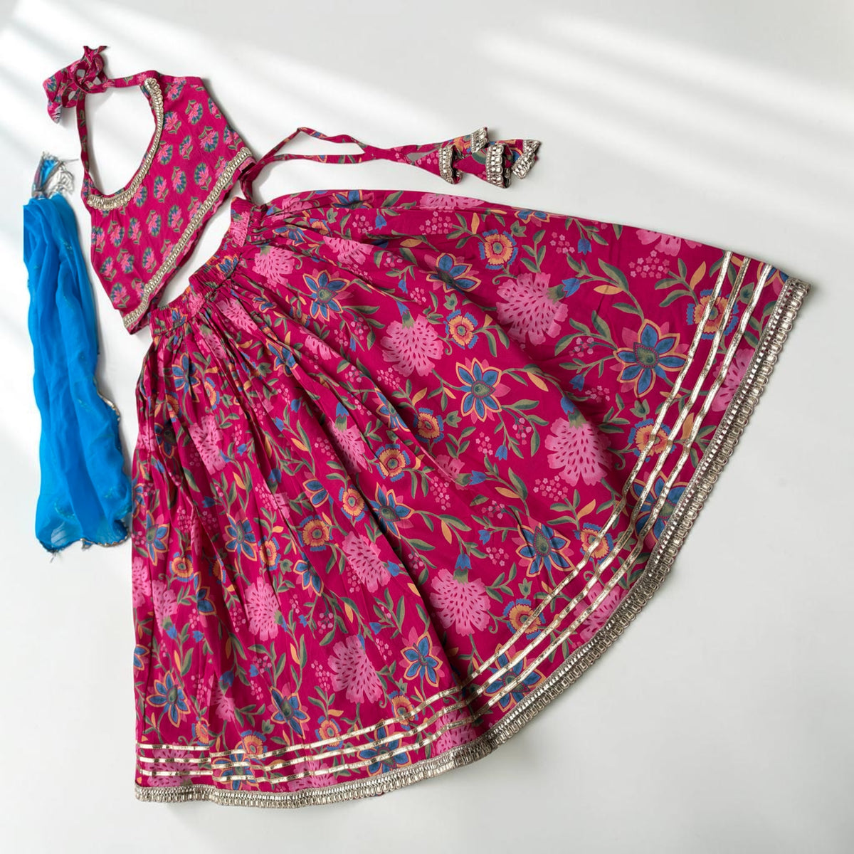 Diwali Bloom Lehenga Choli Set