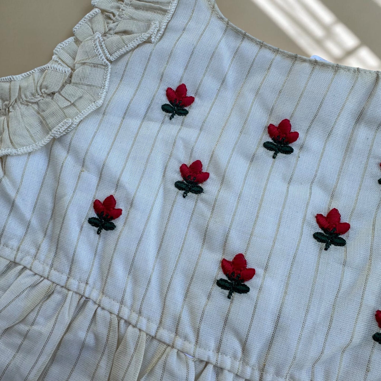 Rosebud Ruffle Baby Dress