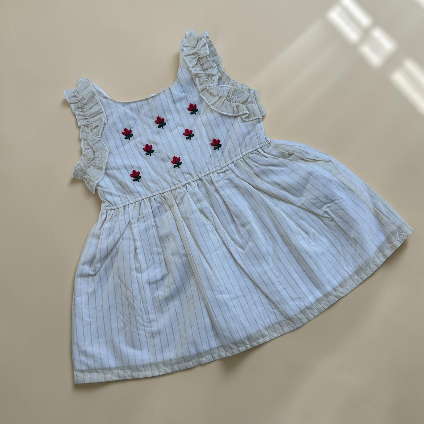 Rosebud Ruffle Baby Dress