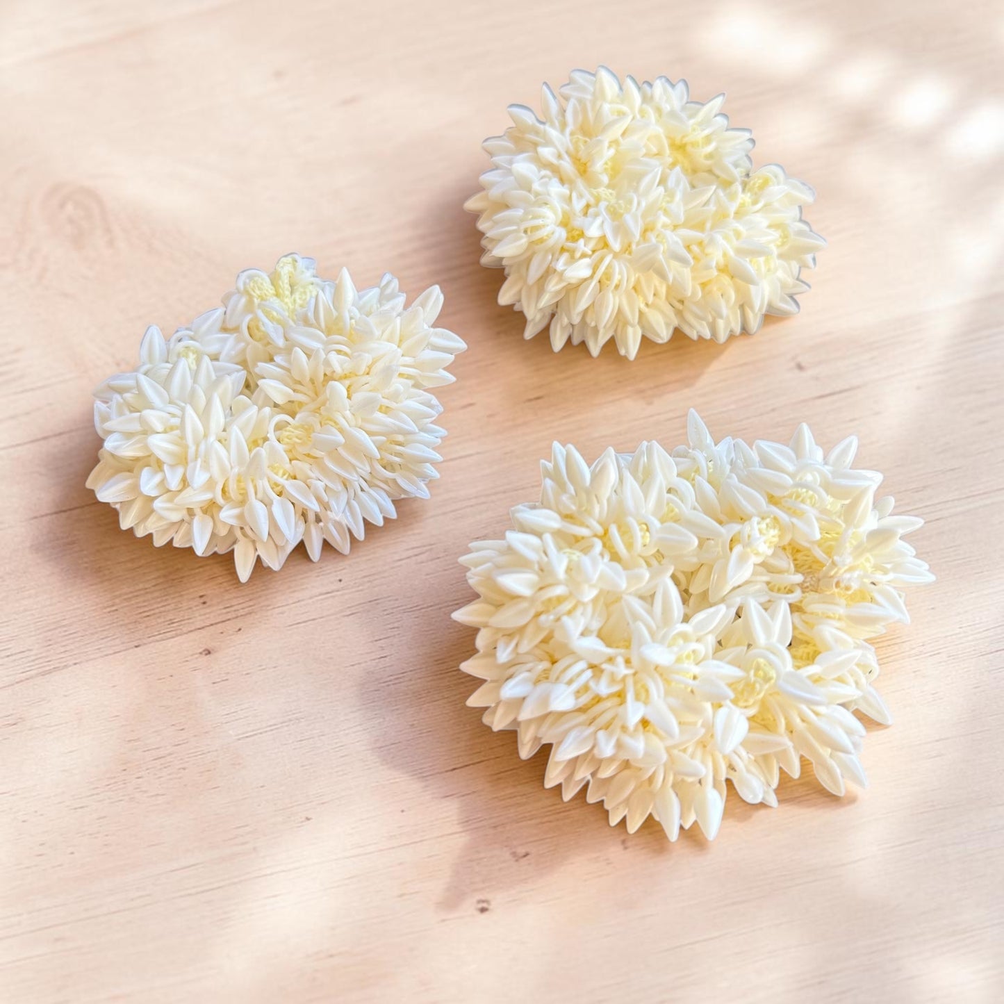 Onam Mullapoo Scrunchies