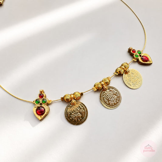Golden Temple Coin Necklace - Kids Size