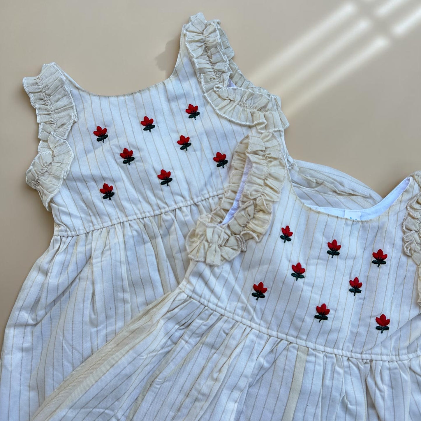 Rosebud Ruffle Baby Dress