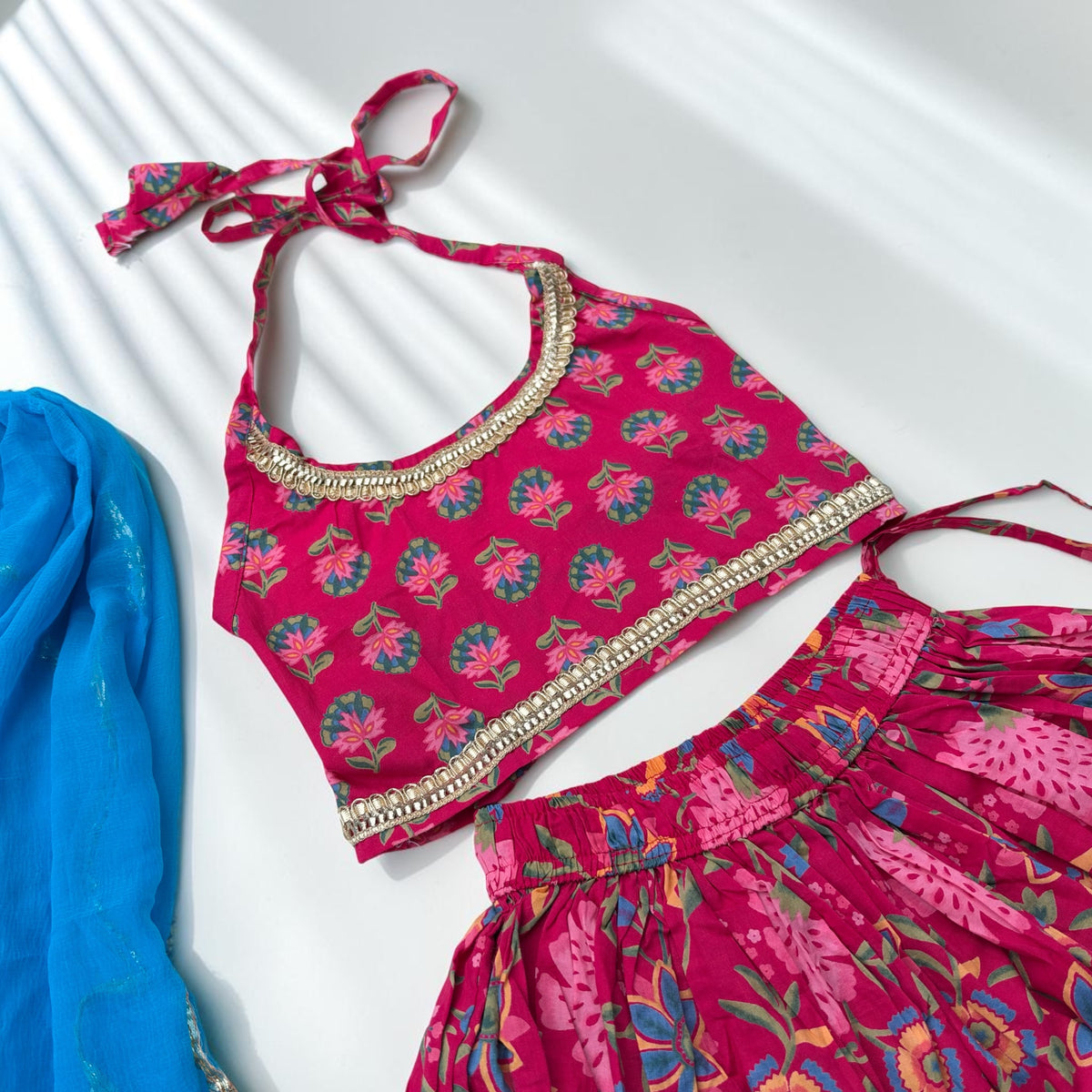 Diwali Bloom Lehenga Choli Set
