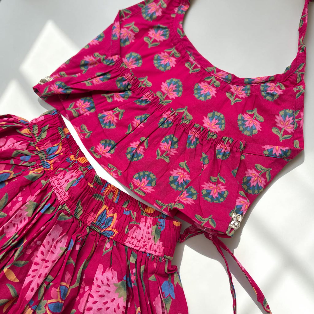 Diwali Bloom Lehenga Choli Set