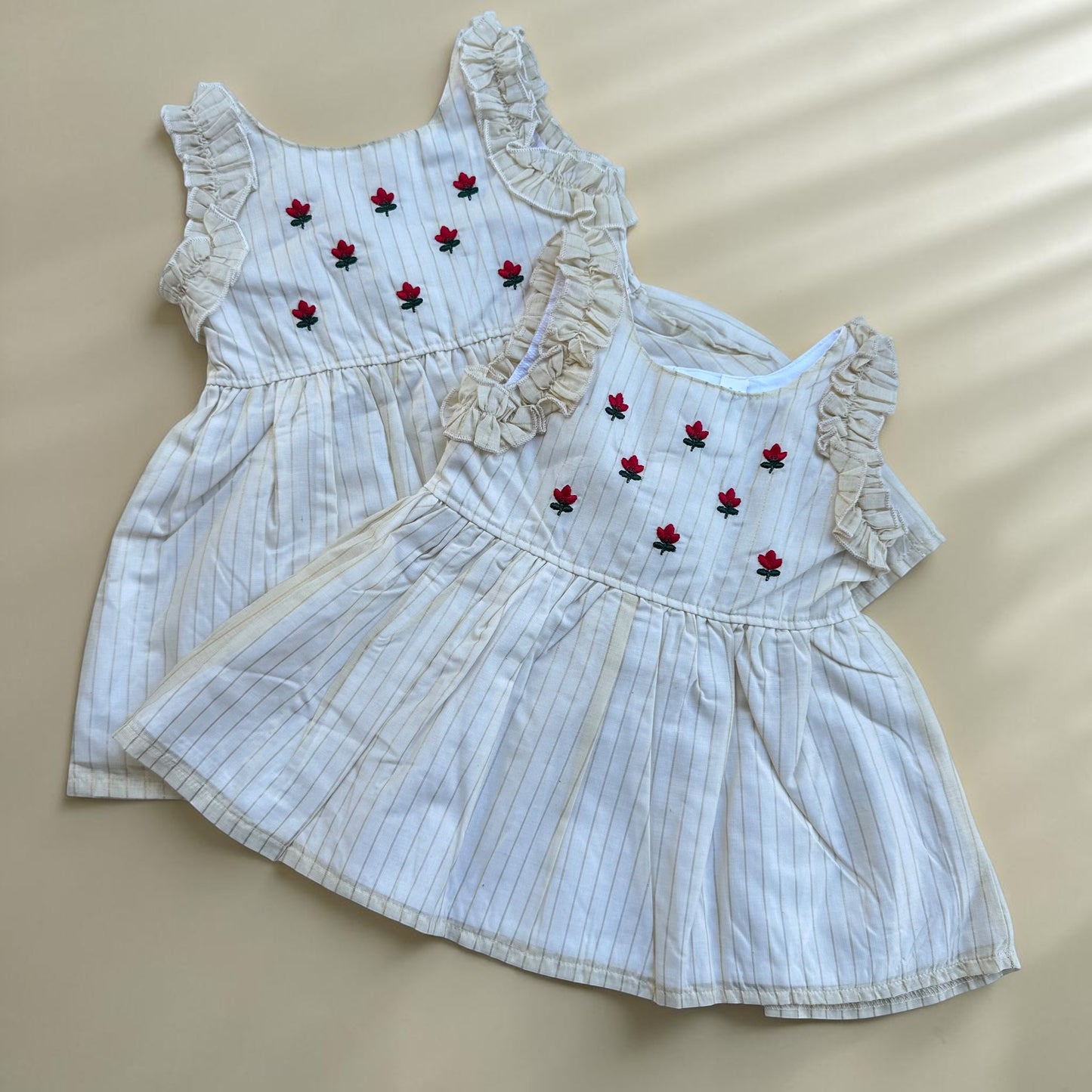 Rosebud Ruffle Baby Dress