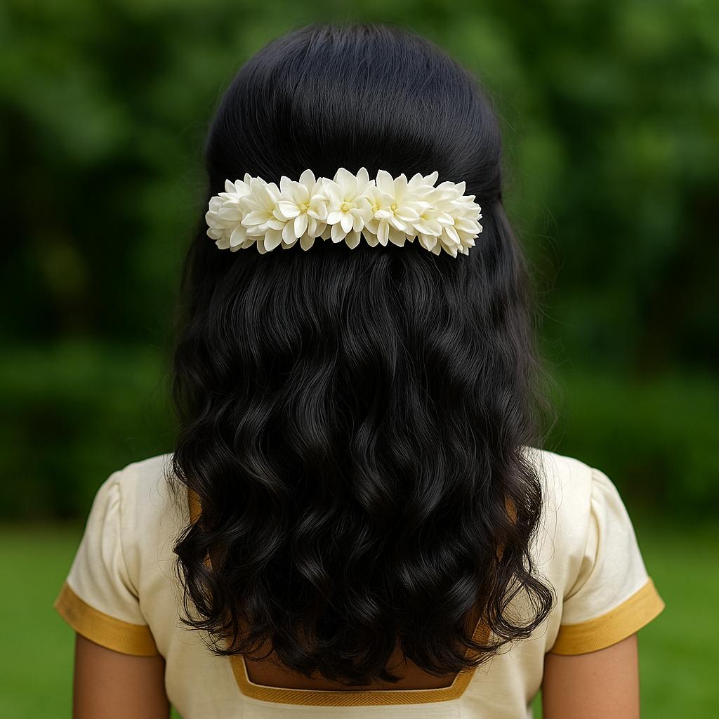 Jasmine (Mullapoo) Hair strand - Half metre