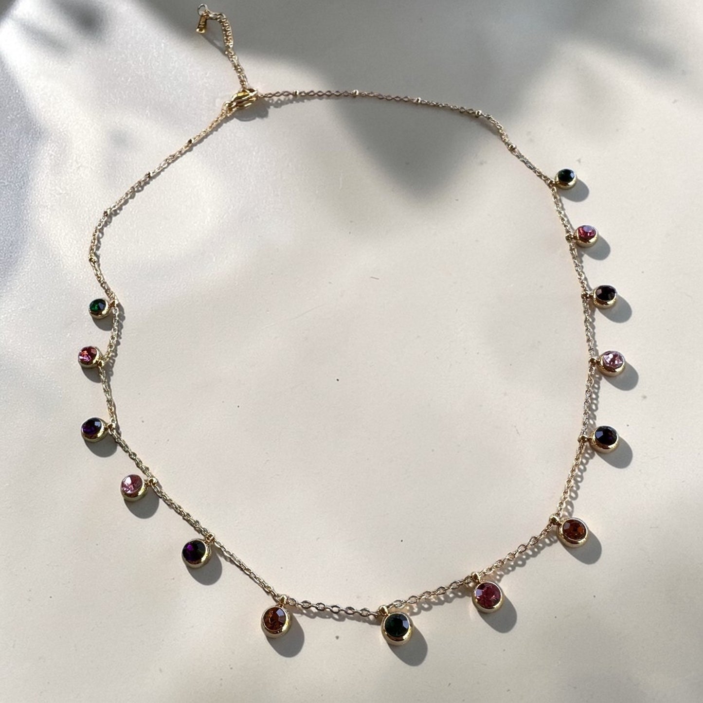 Multicolour Charm Necklace