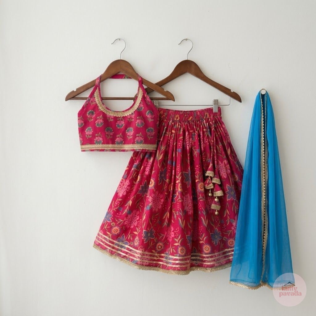 Diwali Bloom Lehenga Choli Set