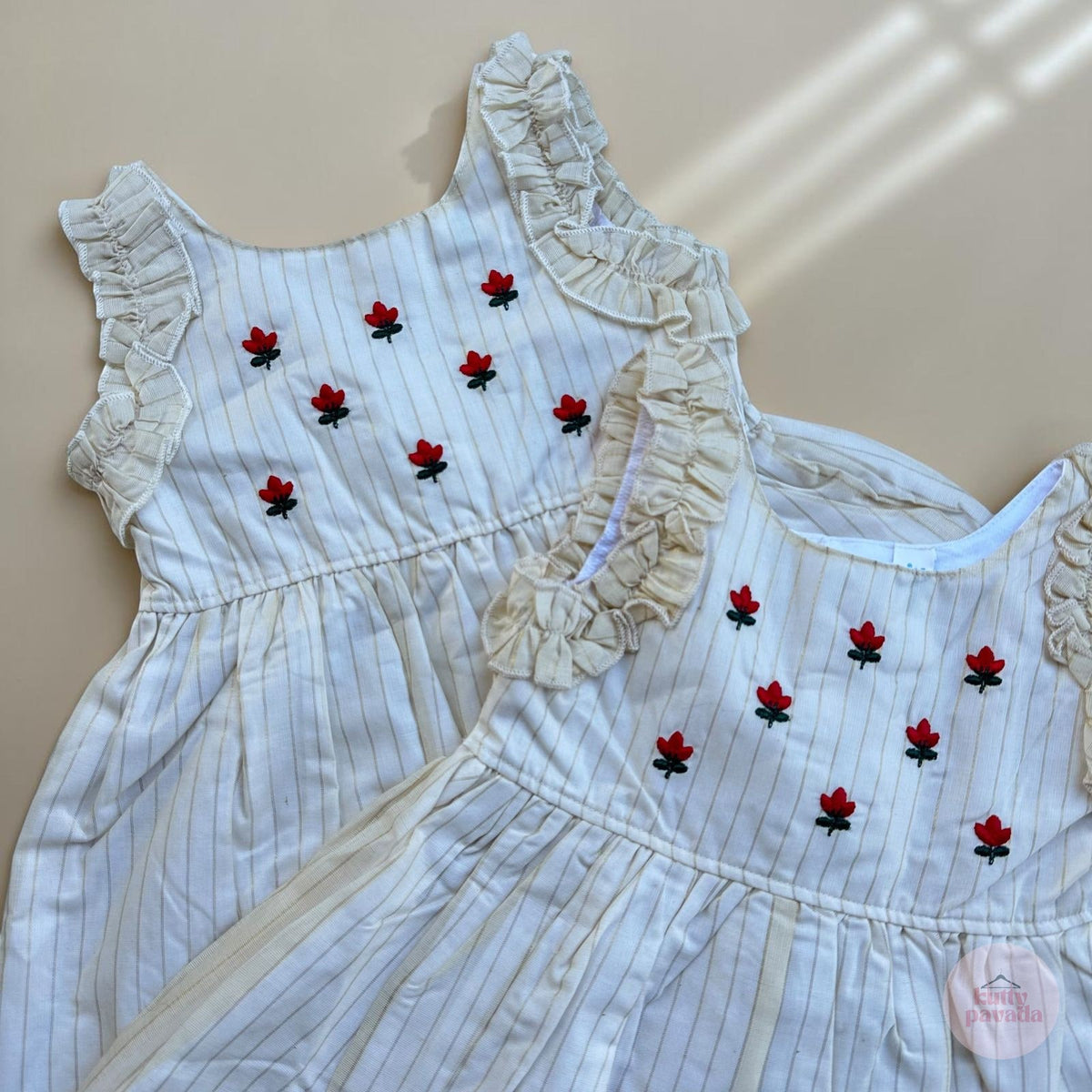 Rosebud Ruffle Baby Dress