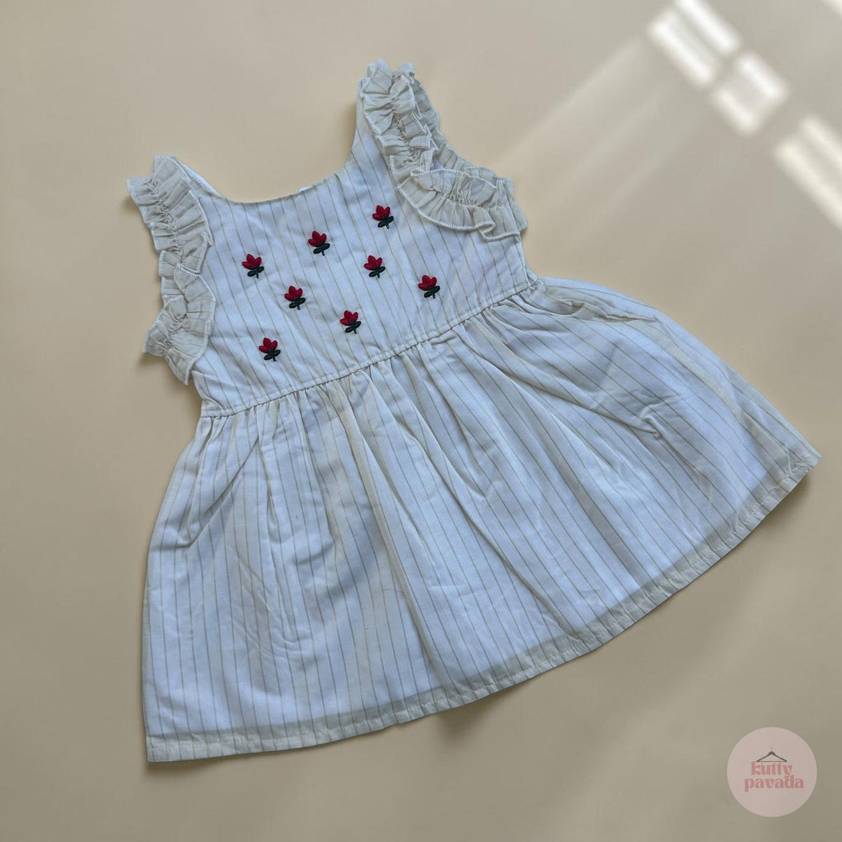 Rosebud Ruffle Baby Dress