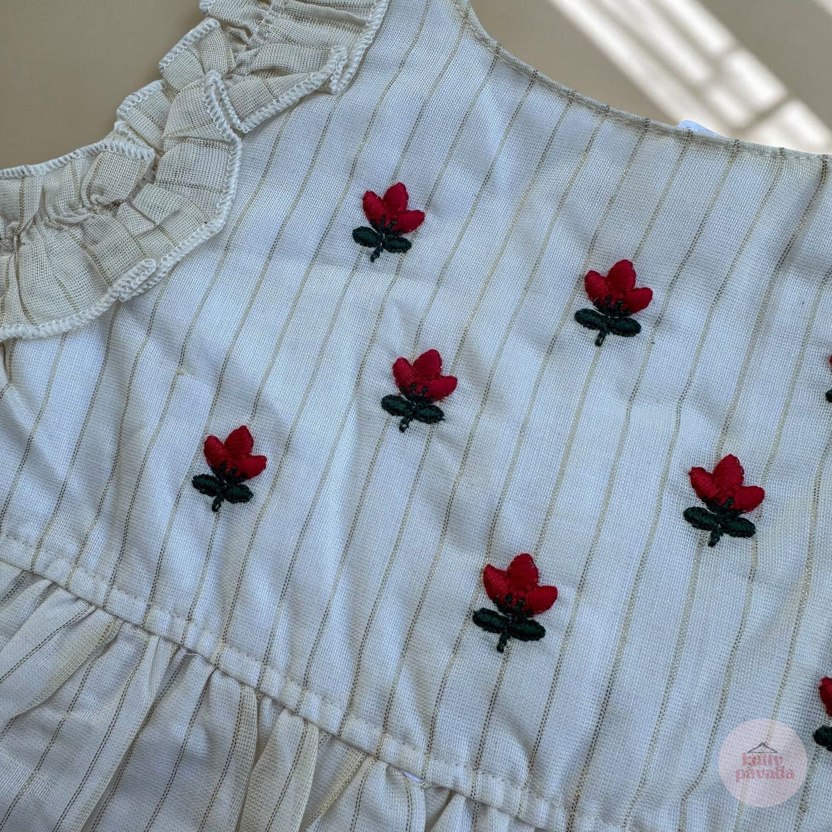 Rosebud Ruffle Baby Dress