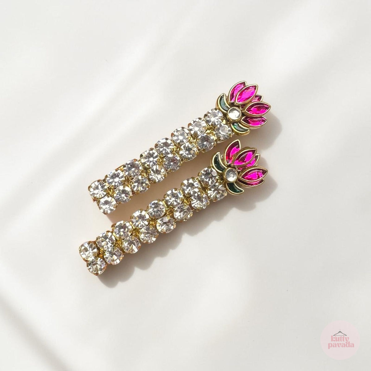 Lotus and Stone Kids Hair Clips - Pair