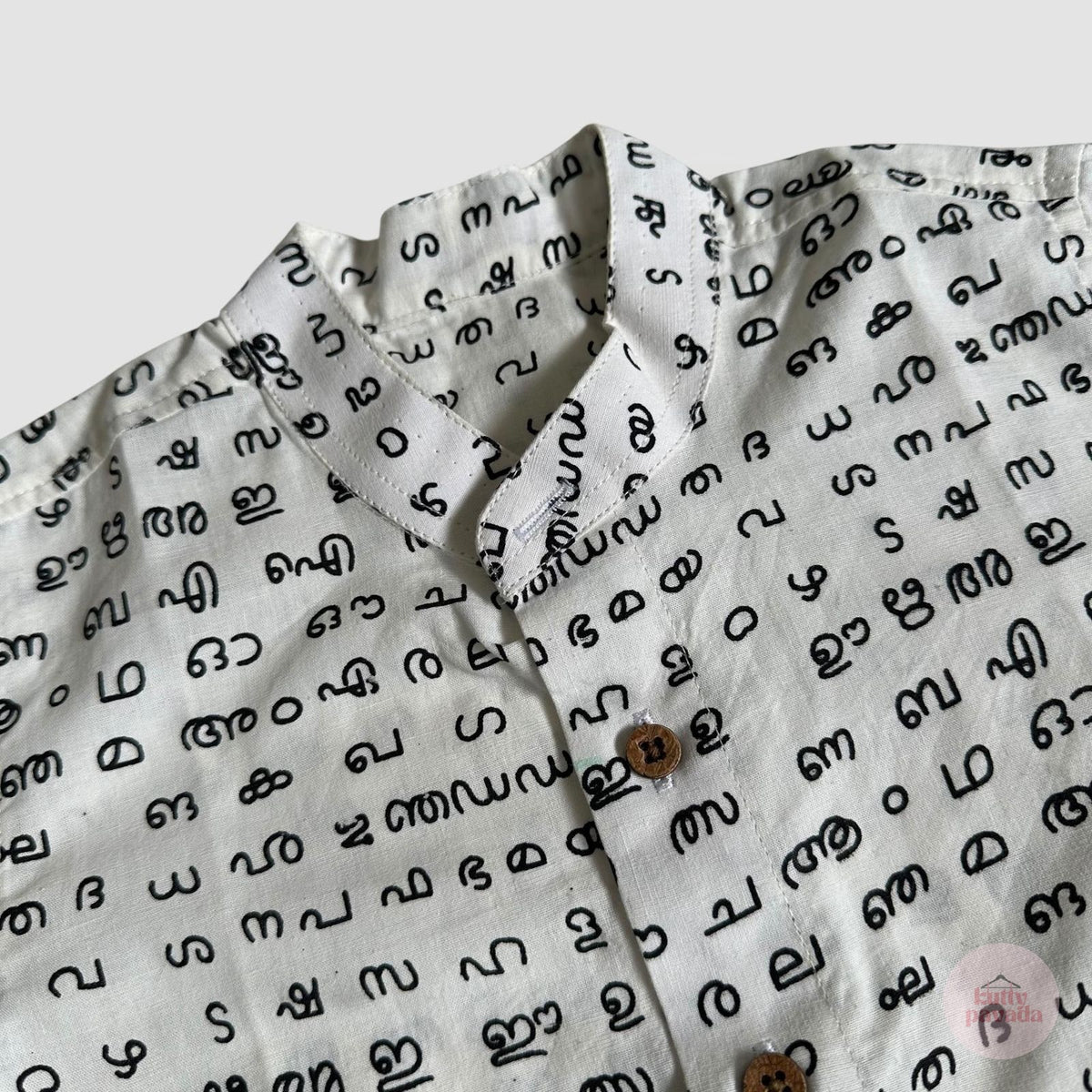 Malayalam Letters Kurta Shirt