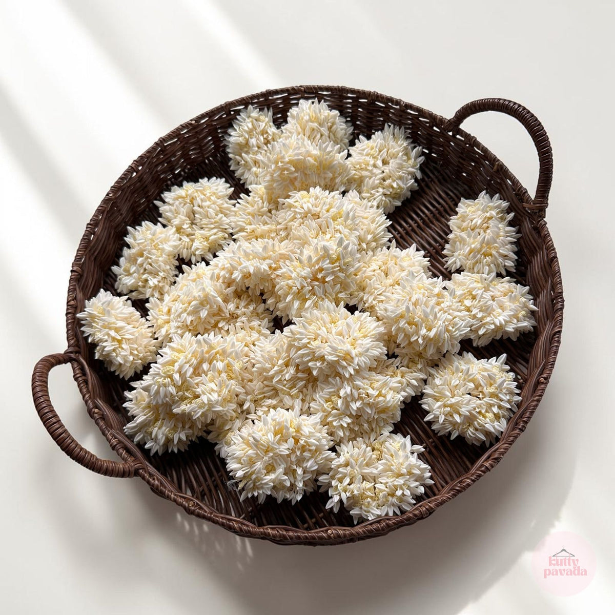 Onam Mullapoo Scrunchies