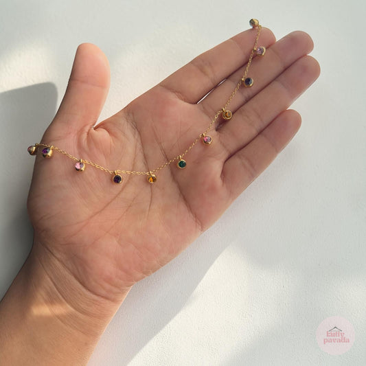 Multicolour Charm Necklace