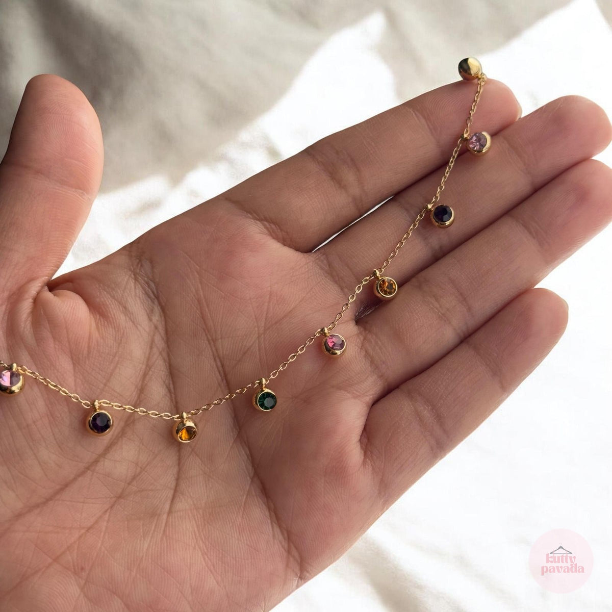 Multicolour Charm Necklace