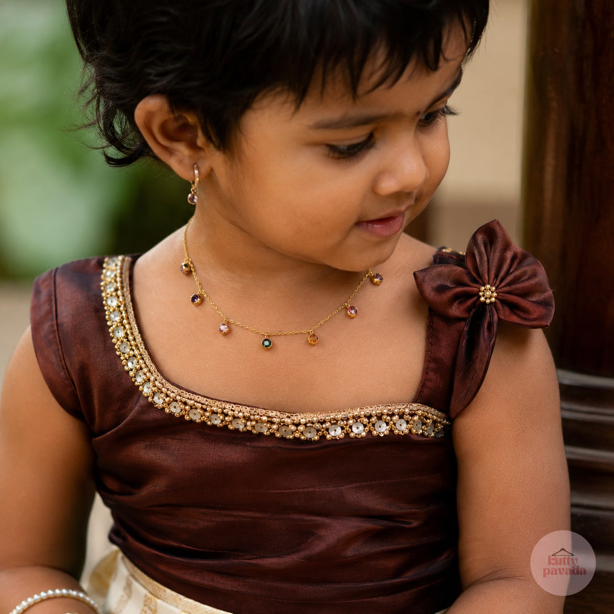 Multicolour Charm Necklace