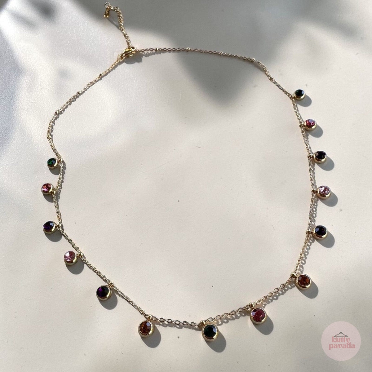Multicolour Charm Necklace