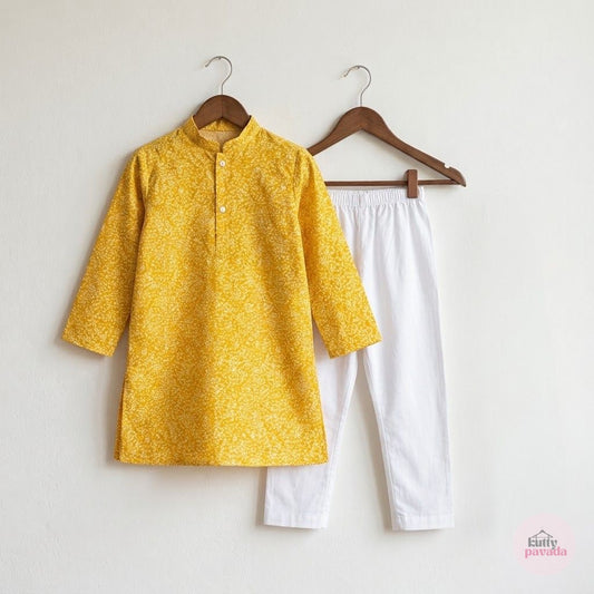 Sunshine Yellow Kurta Set