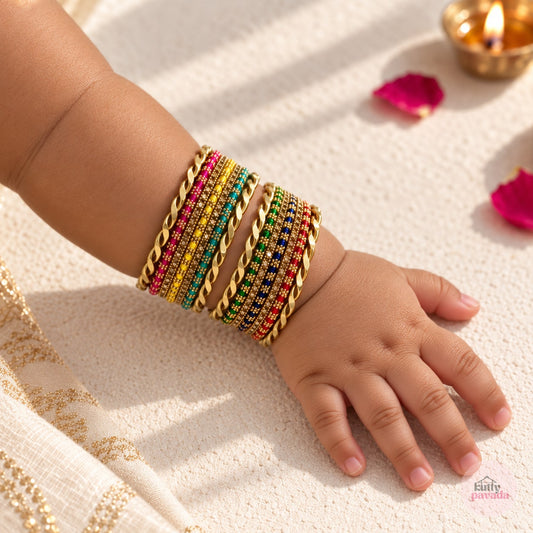 Diwali Rainbow Bangles