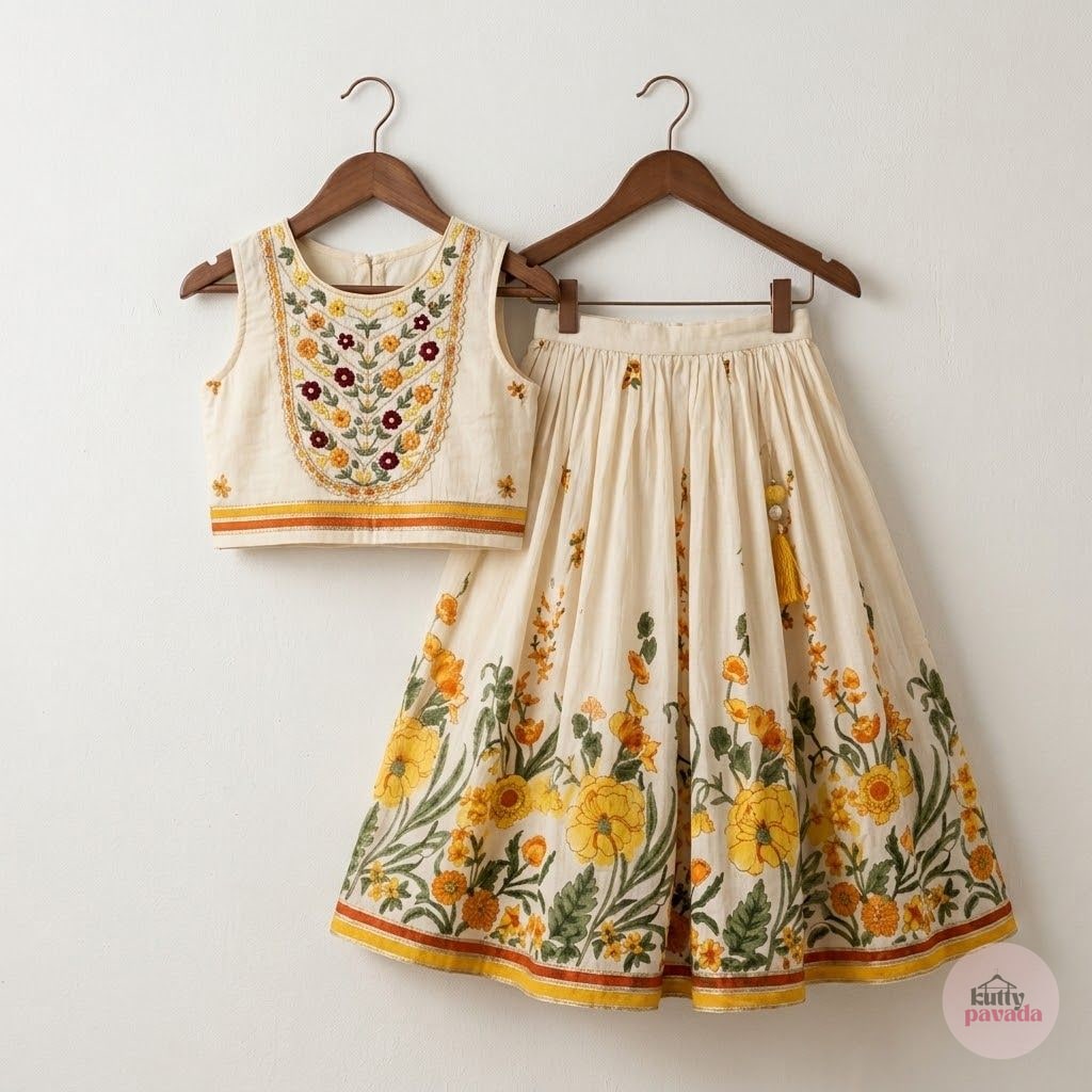 Marigold Garden Lehenga Set