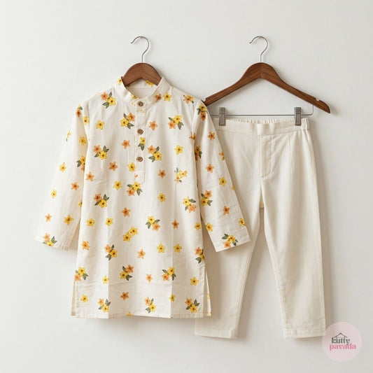 Marigold Meadow Kurta Set